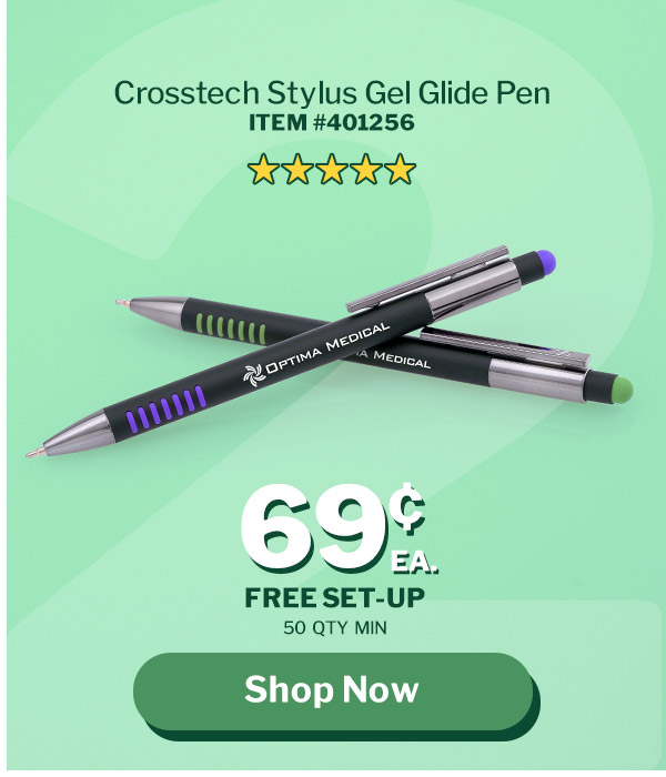 Crosstech Stylus Gel Glide Pen 69¢