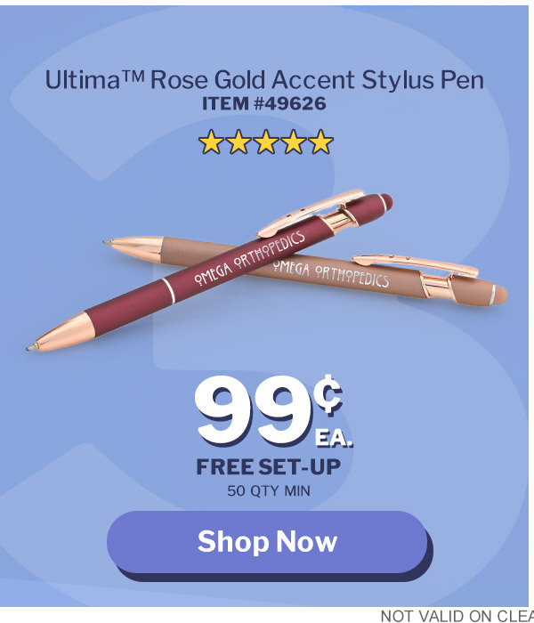 Ultima Rose Gold Stylus Pen 99¢