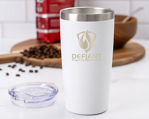 Laser Engraved Adventure Travel Tumbler 20 oz